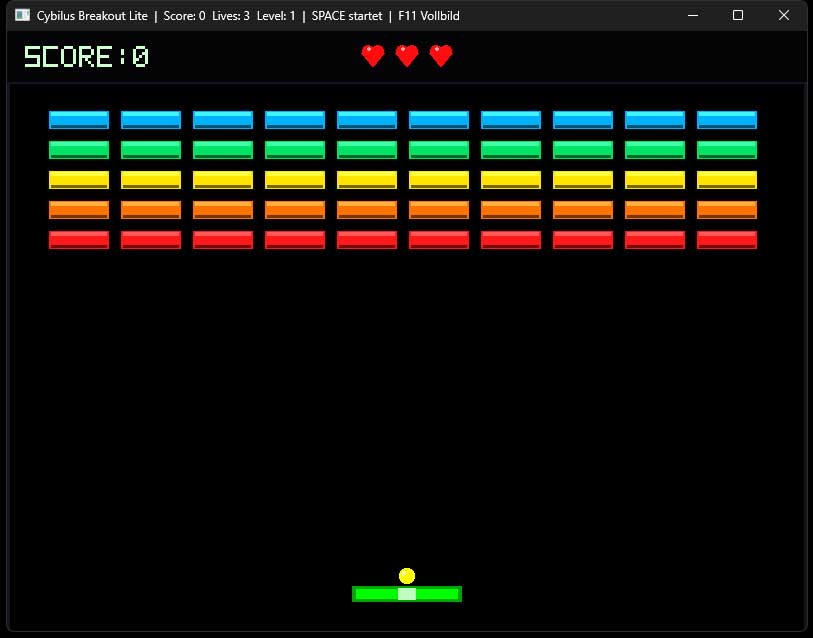 Breakout Lite Screenshot